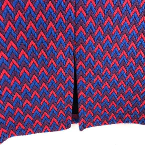 American Apparel Jacquard Mid Length Pencil Skirt - Picture 4 of 7